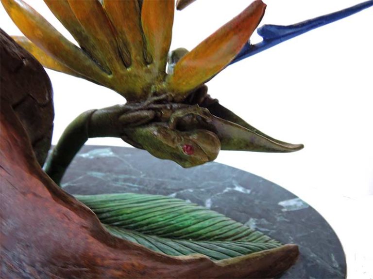 Bill Hunt Bronze Sculpture | Birds of Paradise