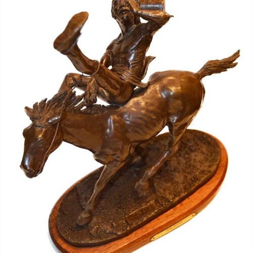 'Fire Water' Limited edition, bronze sculpture by Jack Riley available now from Sculpture Collector