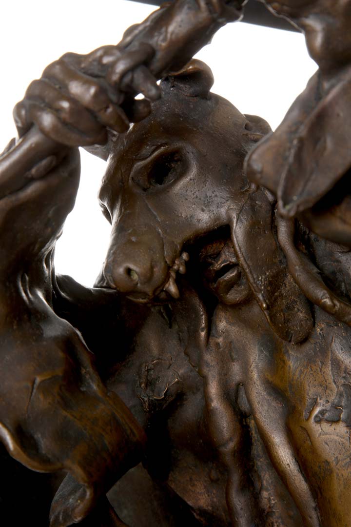 The Disguise of the Kill by J Mays afine bronze restrike available at Sculpture Collector