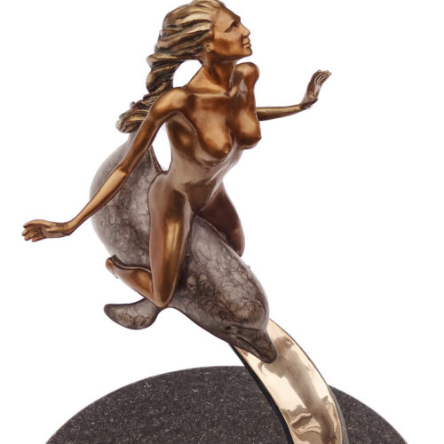 Jason Napier 'Seabreeze' bronze sculpture now available for purchase at Sculpture Collector