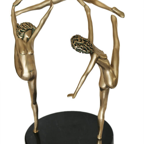 'Touch of Spring' Limited edition, bronze sculpture by Tom Bennett available now from Sculpture Collector
