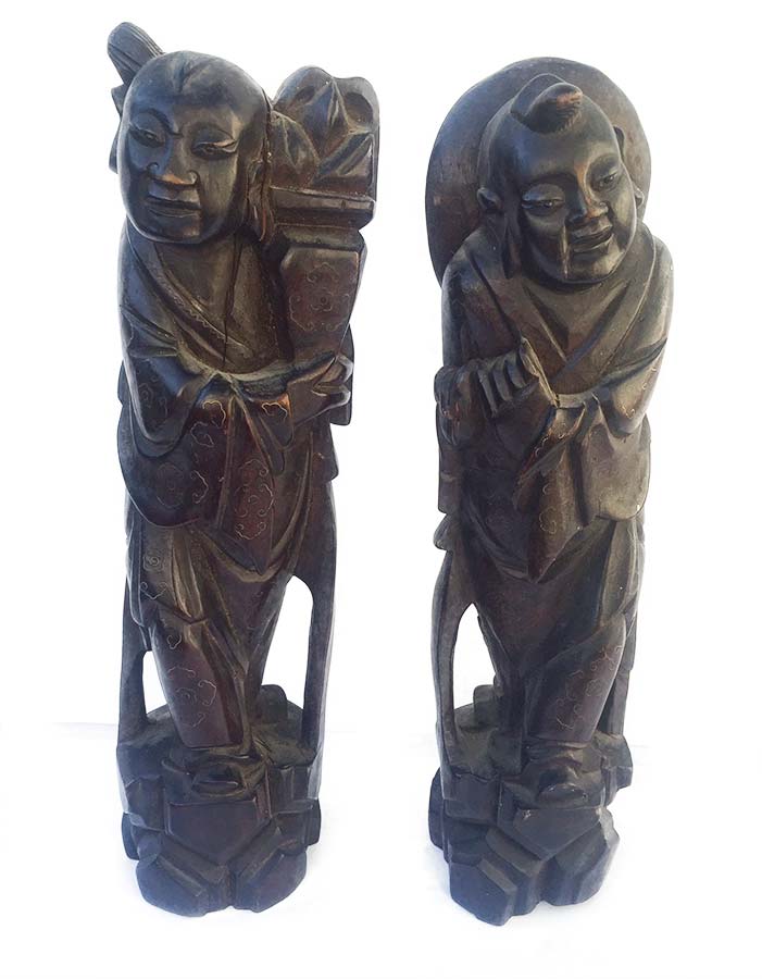 'King of Siam' Wood Sculpture thought to be Teak or Mahogany by Unknown Artist in the Fine Secondary Market Resale Sculpture Market at Sculpture Collector