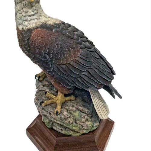 Porcelain Eagle Sculpture by John Aynsley now on Sculpture Collector