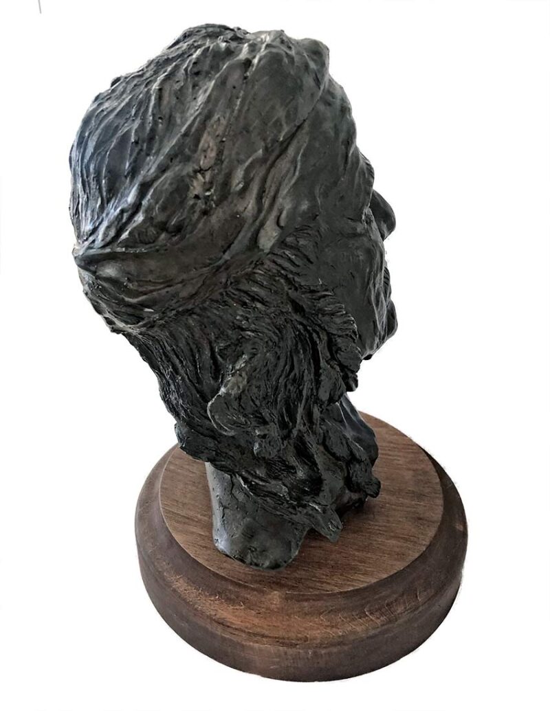 Dale M. Burr bronze sculpture 'Chief Jim Mike'