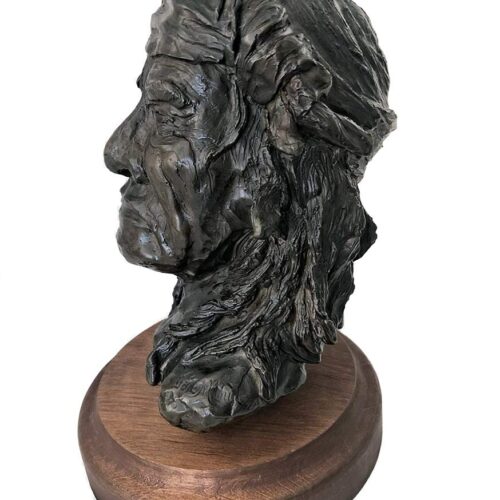 dDale M. Burr bronze sculpture ‘Chief Jim Mike’