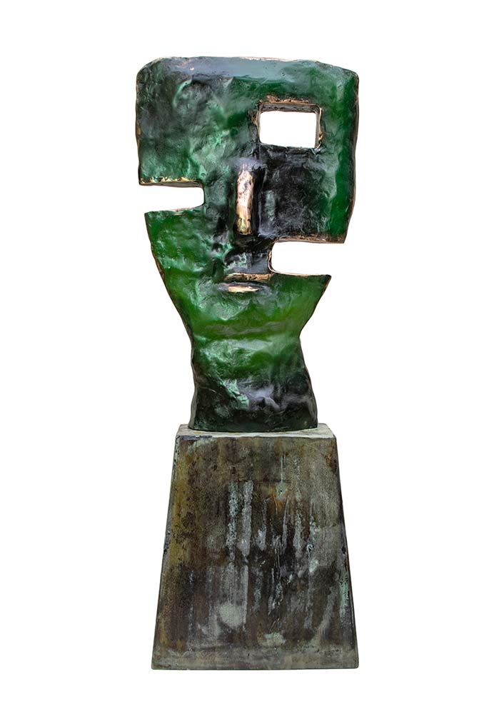 ‘Cyclop’ a bronze limited edition sculpture by Nikolas