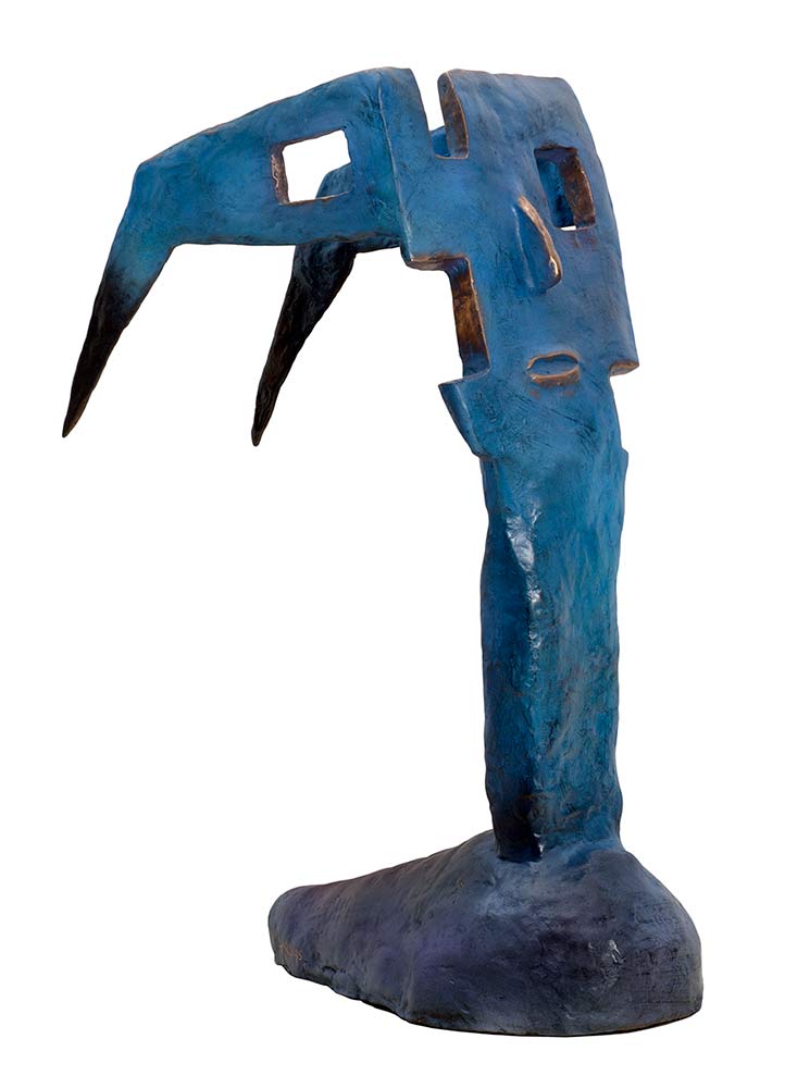 'Taxidi' a bronze limited edition sculpture by Nikolas.
