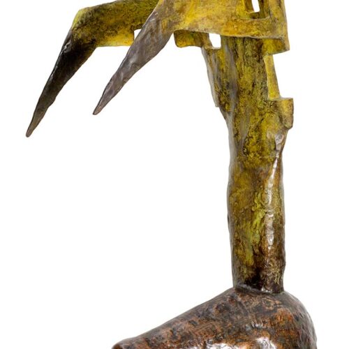 ‘Taxidi’ a bronze limited edition sculpture by Nikolas.