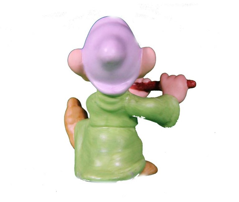 Dopey a sculpture in porcelain for Disney by Giuseppe Armani
