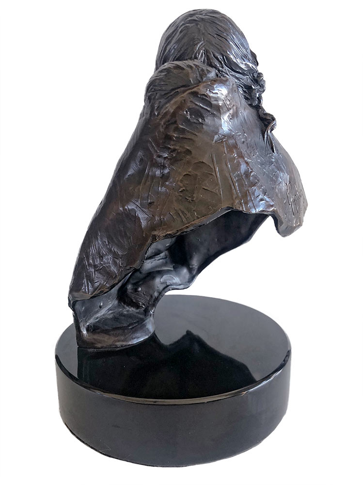 Shoshone Mother (study) a limited edition bronze sculpture by Glenna Goodacre