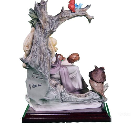 Sleeping Beauty sculpture in porcelain for Disney by Giuseppe Armani