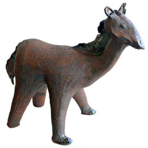 Stoneware, Horse #1 a Ceramic by Peter Daniels