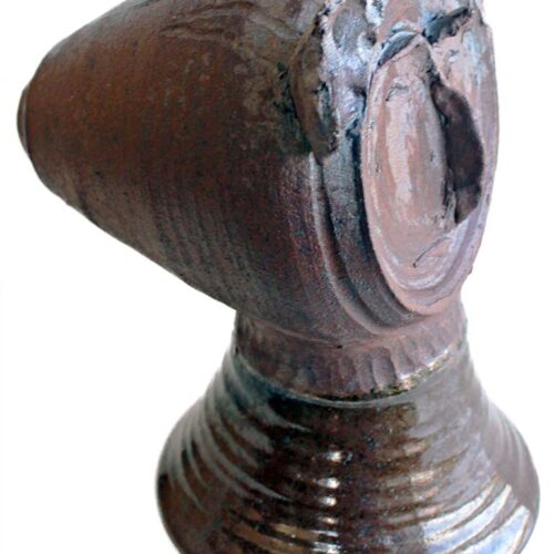 Porcelain Stoneware – Cone head by Peter Daniels