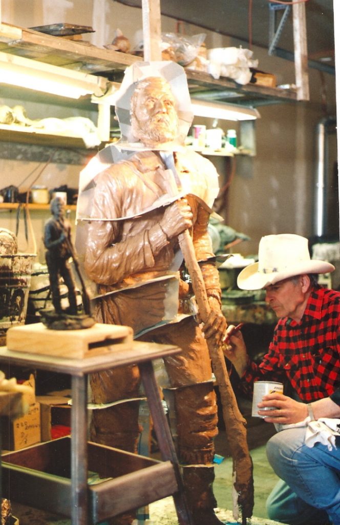 Dale M. Burr Yellowstone Park Sculptor Artist