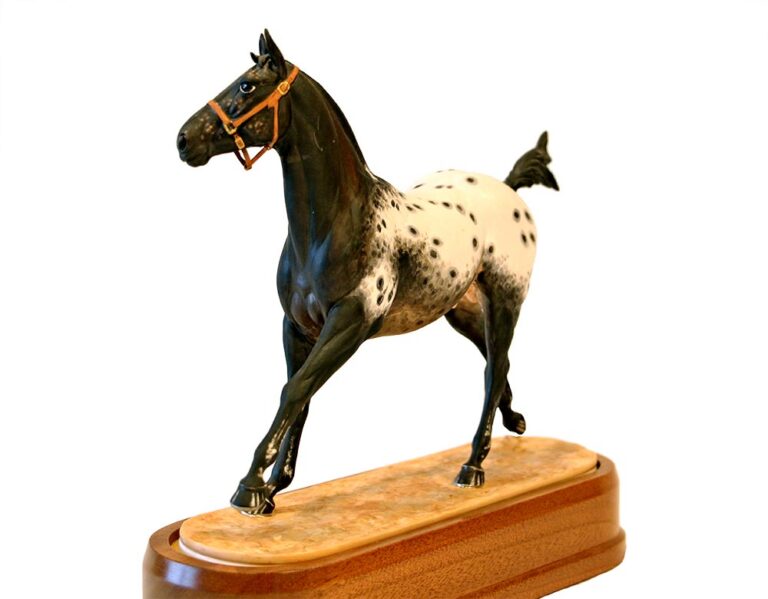 appaloosa horse figurine