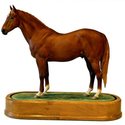 Hyperion by Royal Worcester by Doris Linder porcelain equine sculptural figurine