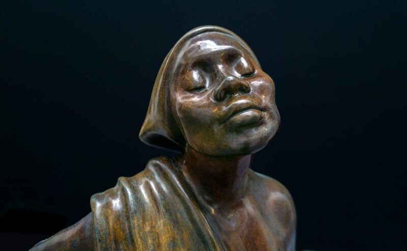 Shirley Thomson-Smith figurative bronze sculpture Mahogany