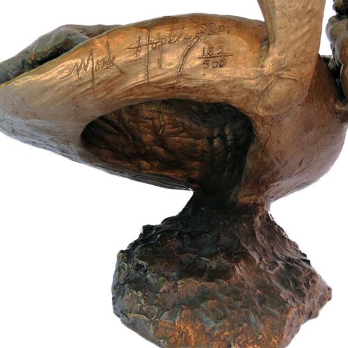 Wyatt a limited edition bronze sculpture by Mark Hopkins