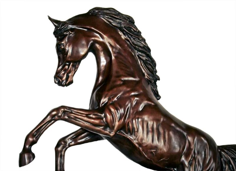 Robert Larum - bronze limited edition Arabian equine sculpture Majestic Pride
