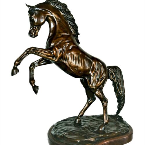Robert Larum – bronze limited edition Arabian equine sculpture Majestic Pride