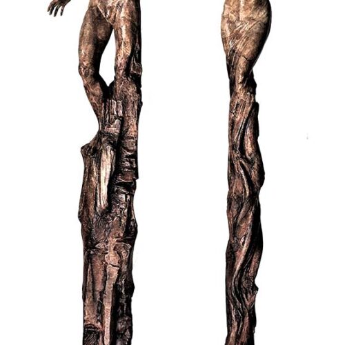 Martin Eichinger – YES & NO 68″ limited edition bronze sculpture