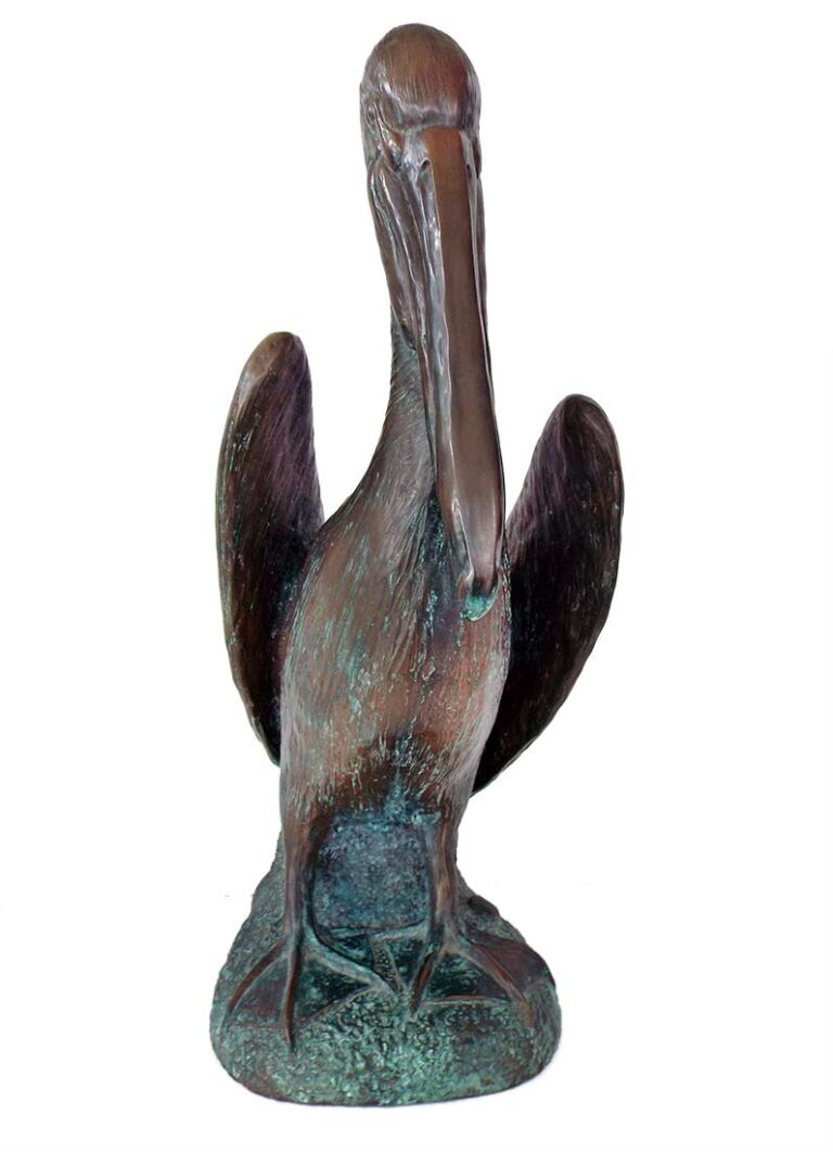 James Sievert limited edition bronze Pelican sculpture