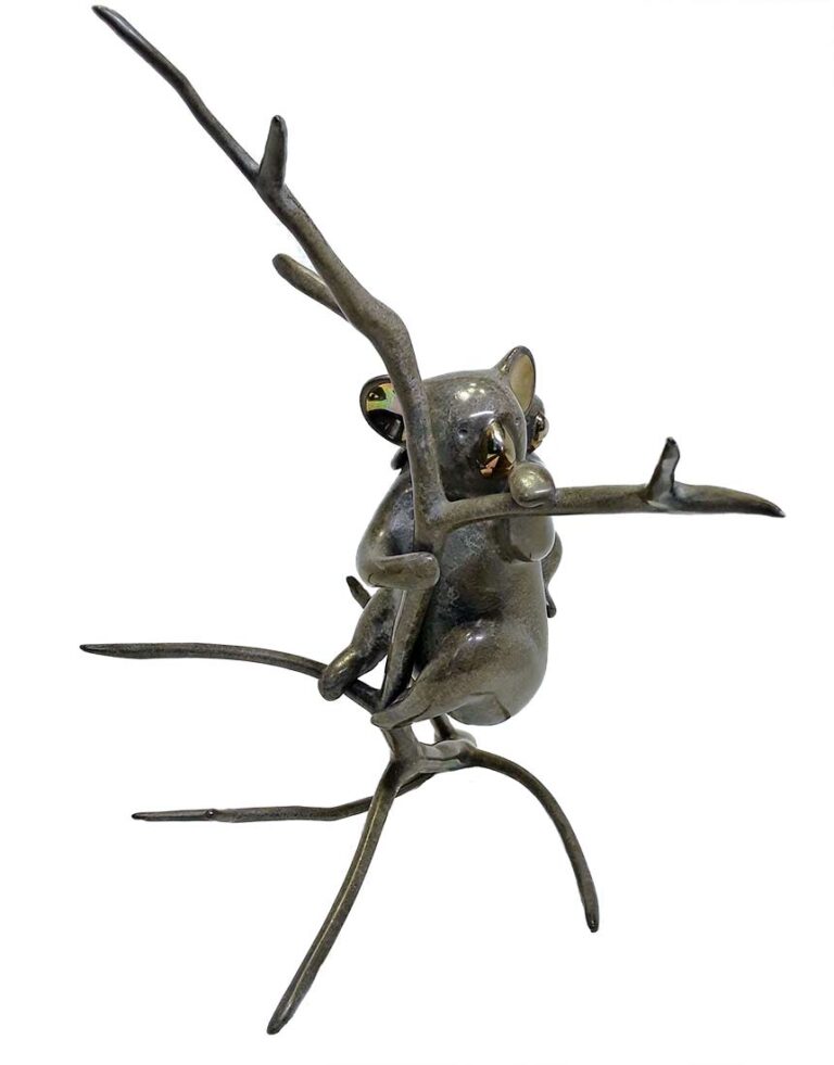 Loet Vanderveen bronze Koala and Baby sculpture