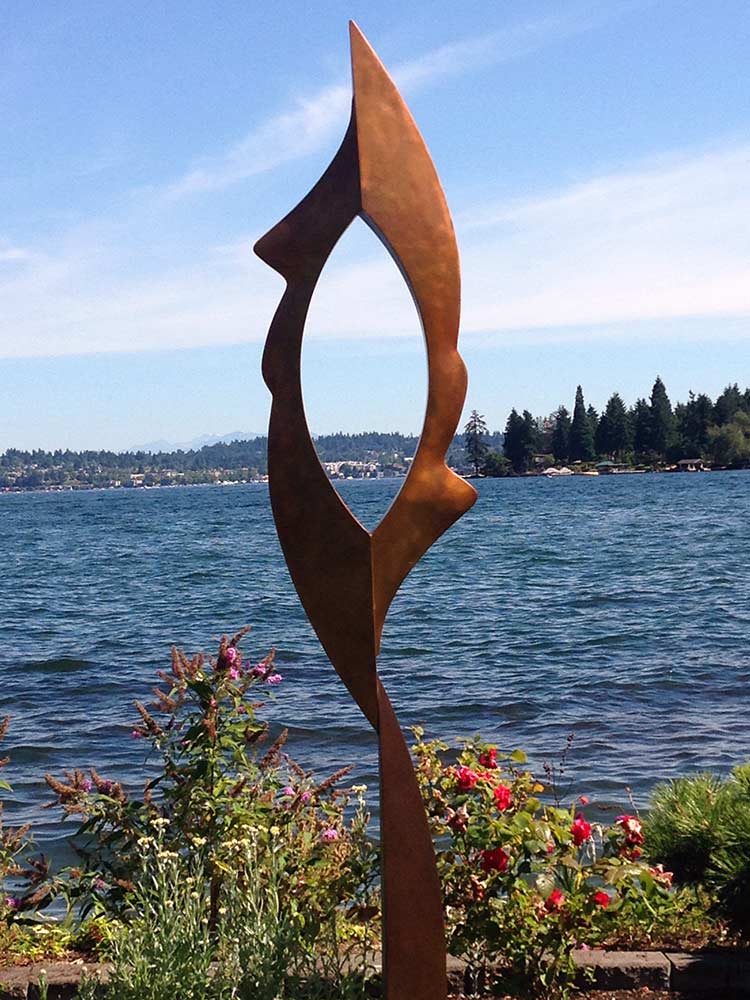 Tom Walsh hand built bronze sculpture