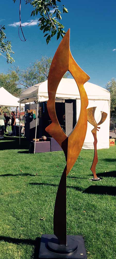 Tom Walsh hand built bronze sculpture