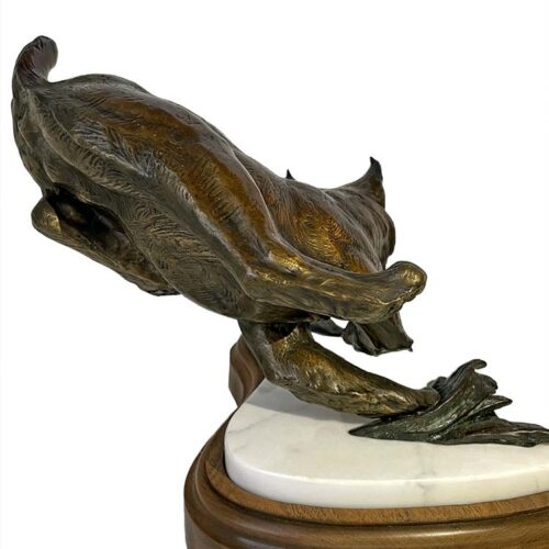 Vince Valdez – The Chase a limited edition bronze sculpture