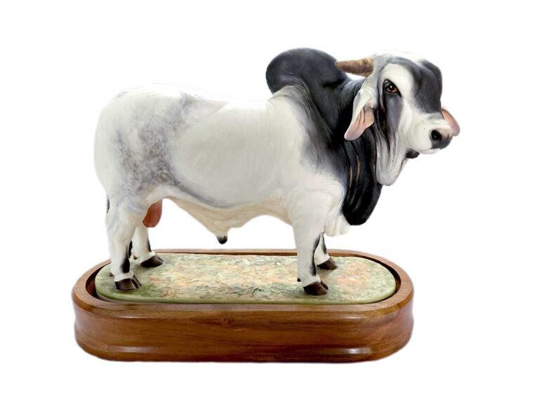 Brahman Bull from the Champion bulls by noted artist Doris Lindner for Royal Worcester
