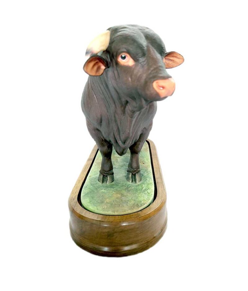 Santa Gertrudis Bull by noted artist Doris Lindner