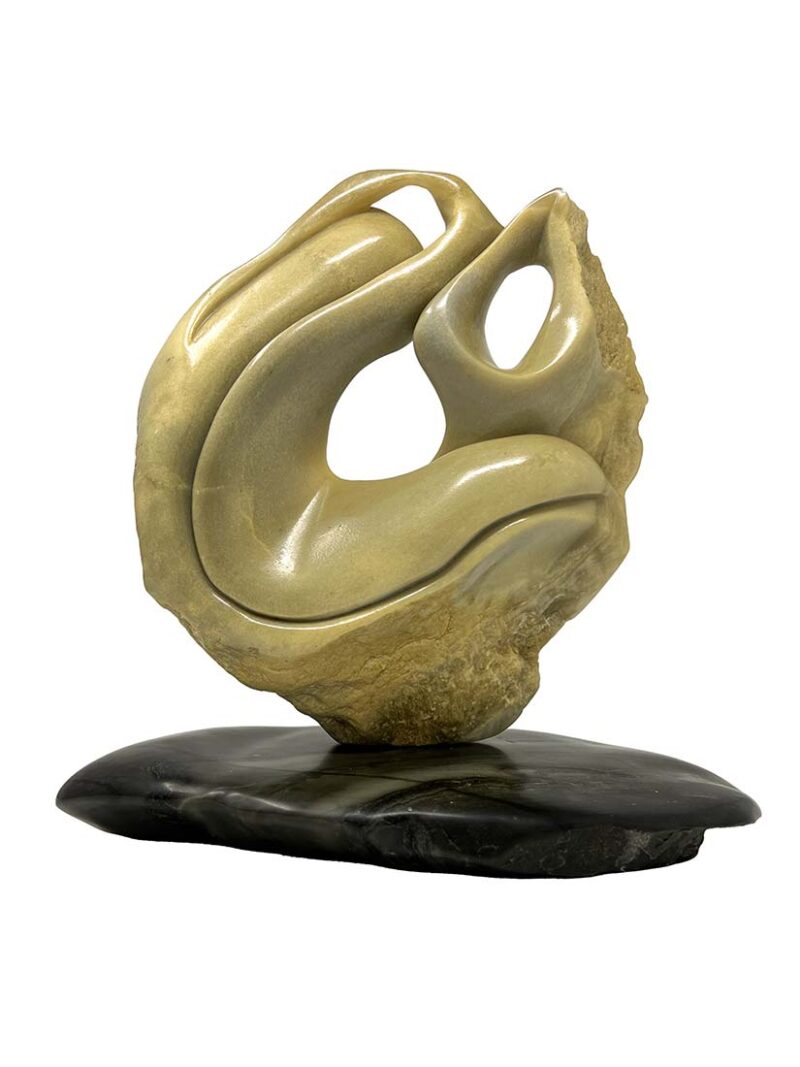 Michele Chapin carved stone sculpture Tithi