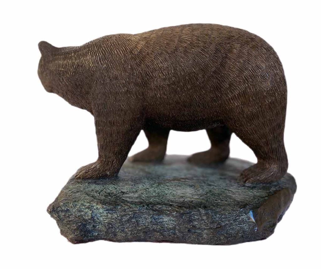 Phil Vanderlei bronze sculpture | The Bear