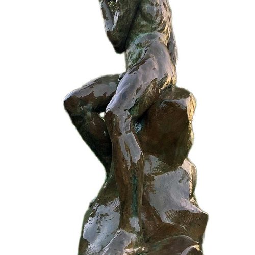 Lawrence Nowlan, a great artist, well known Vermont sculptor. He created a life-size bronze of Adam