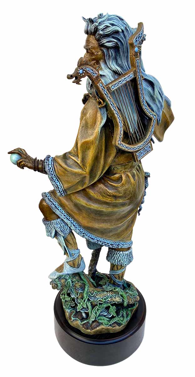 John Soderberg's amalgamation of 35 years of the tales of Merlin created in a limited edition bronze sculpture of Merlin