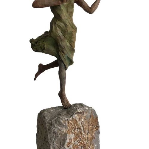 A rare and unique limited edition bronze sculpture by the noted Chinese sculptor-artist Ai Qiu Hopen titled "Shanghai Harmony". A chance to own a sought after Ai Qiu Hopen sculpture. Available for sale now on SculptureCollector.com where unique and creative sculpture is bought, sold, and broked in a secure and private manner globally.