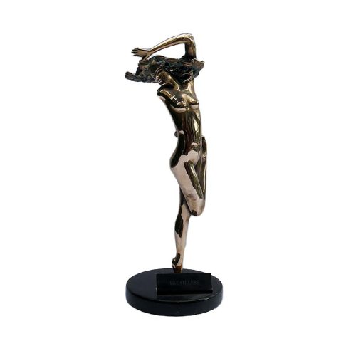 Tom Bennett bronze sculpture is recognized and collected worldwide. This sculpture titled "Breathless" is another fine example of his work. Available now on SculptureCollector.com, the premier platform for purchasing or reselling creative sculptures securely and privately. Bennett Sculpture - Tom and Bob Bennett