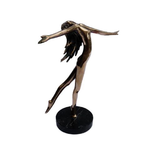 Tom Bennett bronze sculpture is recognized and collected worldwide. This sculpture titled "Spring" is another Beautiful Woman. Available now on SculptureCollector.com, the premier platform for purchasing or reselling creative sculptures securely and privately.