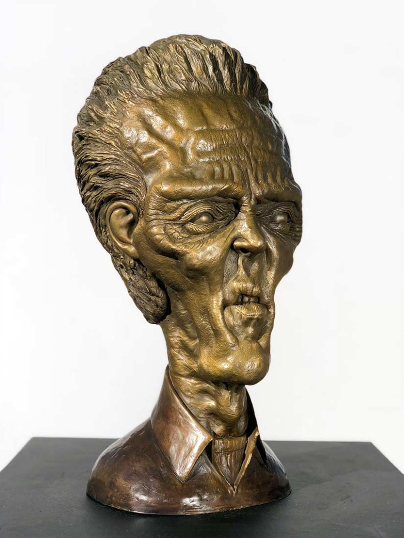 A Limited Edition Bronze Sculpture titled Walken by Chris Towle